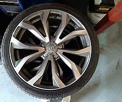 Audi Alloys + Tyres