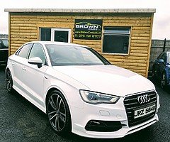 2015 Audi A3 2.0 TDI S Line 4 Door Saloon ****FINANCE FROM £59 A WEEK****