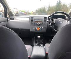 2008 nissan tiida, nct 13/11/19 , tax 07/19 - Image 4/9