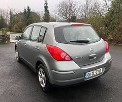 2008 nissan tiida, nct 13/11/19 , tax 07/19 - Image 8/9