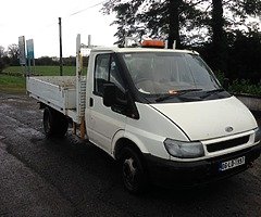 Calls only 0851416692 2006 ford transit flat bed