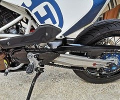 Husqvarna 701 supermoto 4000miles bike is like new