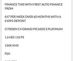 2013 Citroen C4 Finance this car from €47 P/W - Image 9/10