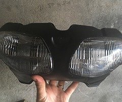 Suzuki sv650s fairings headlight seat hump mirrors