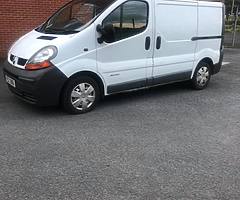 2001 To 2007 vivaro Traffic 1.9 Breaking