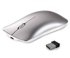 Wireless Mouse, Inphic Slim Silent Click Rechargeable 2.4G Wireless Mice 1600DPI Optical Portable US