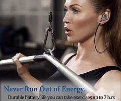 Wireless Headphones Bluetooth Yuwiss Bluetooth V4.1 Sport Earphones Cordless Running Headsets Sweatp - Image 4/6