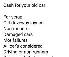 Cash on collection Same day Collection