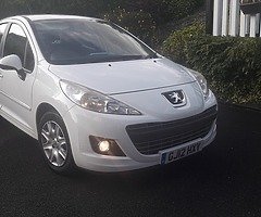 2012 Peugeot 207 1.4 hdi one lady owner ..