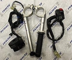 Yamaha R6 2017-19 handlebars and switchgears