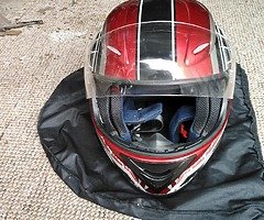 Motor bike helmet