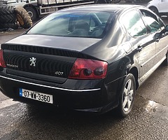 Peugeot 407 1.6hdi fsh nct - Image 5/7