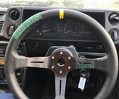 Takata wheel + TTE sport springs