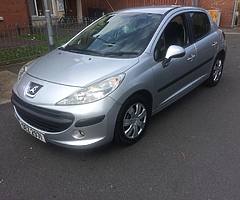 2007 peugeot 207 1.4 petrol long mot cheap readd full add
