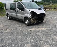 2001 to 2006 1.9 Breaking engine Gearboxes Vivaro Traffic