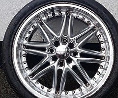 Lenso alloy wheels x4