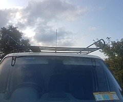 Roof rack and brand new 15"hubcaps for sale for 2003 citroen relay
