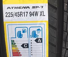 New tyres