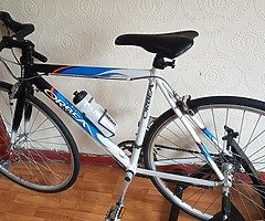 Orrea racing bike with extras