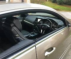 2012 Mercedes E-class 2.1 250 coupe AMG sport twin turbo 500Nm 204hp!