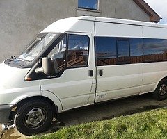 Breaking 2.4 Ford transit minibus