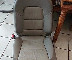Audi a3 3 DOOR [hidden information]P 2 tone leather front and rear seats and armrest