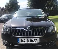 Skoda Superb Elegance 2.0 Tdi 140hp (Manual) Road tax €200, NCT expiry July 2020, Leather interior - Image 9/10