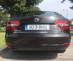 Skoda Superb Elegance 2.0 Tdi 140hp (Manual) Road tax €200, NCT expiry July 2020, Leather interior - Image 10/10