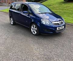 2009 Zafira 1.9 150Bhp 7 Seater mot Oct