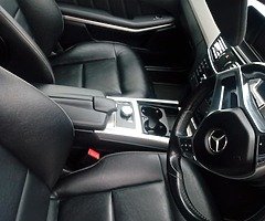 BLACK MERCEDES E250 CDI Sport AMG 2012