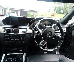 BLACK MERCEDES E250 CDI Sport AMG 2012 - Image 3/6