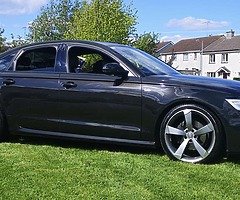 Audi A6 sline Black edition