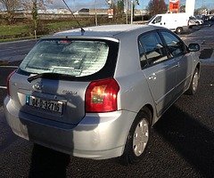 Calls only 0851416692 2004 toyota corolla