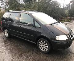 Vw Sharan 2005 1.9TDI Nct03/19 Tax03/19