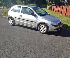 Sold opel corsa 2001
