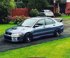 Mitsubishi Evo 7 Forged ,link G4 ecu ,floating discs ,tein