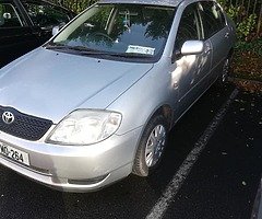 Toyota corolla - Image 4/4