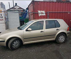 1.4 petrol golf for breaking