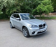 2013 BMW X5 XDRIVE30D M SPORT AUTO with 55k. £18950