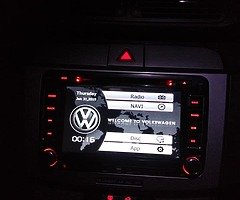 Volkswagen touch screen radio
