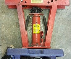 12ton Pipe bender and heads