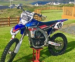 2016 yamaha YZ 450F