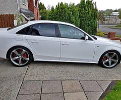 Audi a4 black edition model