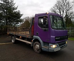 2004 DAF LF 45 DROPSIDE LORRY PSVD JULY £1850 NO VAT - Image 4/8