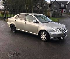 2005 toyota avensis 2.0 diesel nct