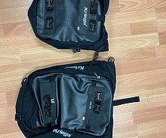 Kriega 10 and 30 litre bags