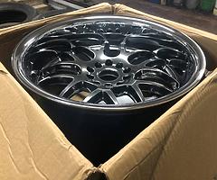 SALE SET - XXR 527s 10.5J! Fit Jap/Nissan/Toyota/BMW 5x114.3/5x120