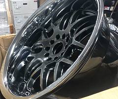 SALE SET - XXR 527s 10.5J! Fit Jap/Nissan/Toyota/BMW 5x114.3/5x120