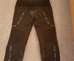 Motorbike jacket and trousers
