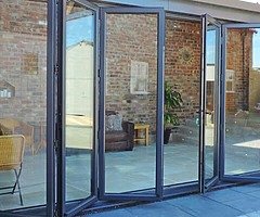 Bi folding pvc doors
